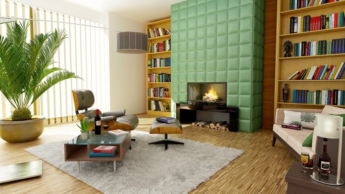 Retro living room