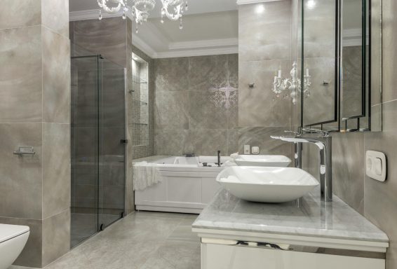 Grey Modern Bathroom