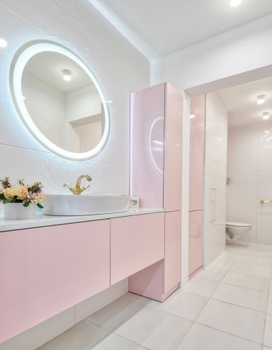 Pink Bathroom